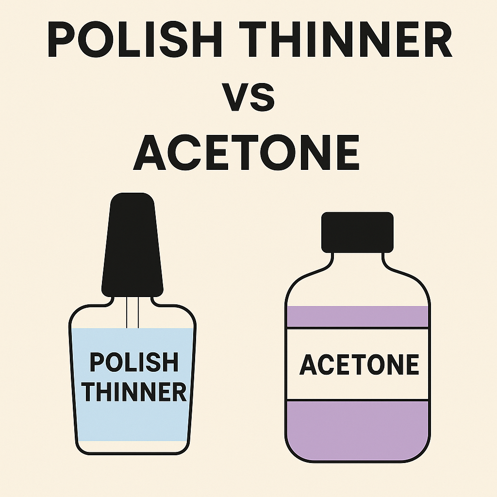 Polish Thinner vs. Acetone: What’s the Difference?